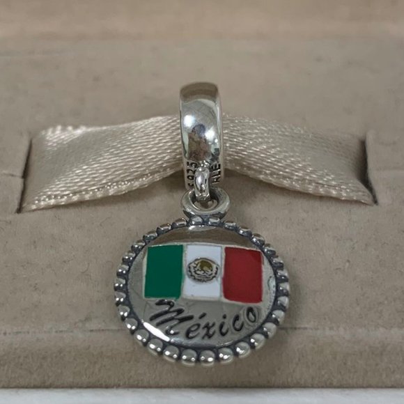 Pandora mexico flag charm - Picture 6 of 6